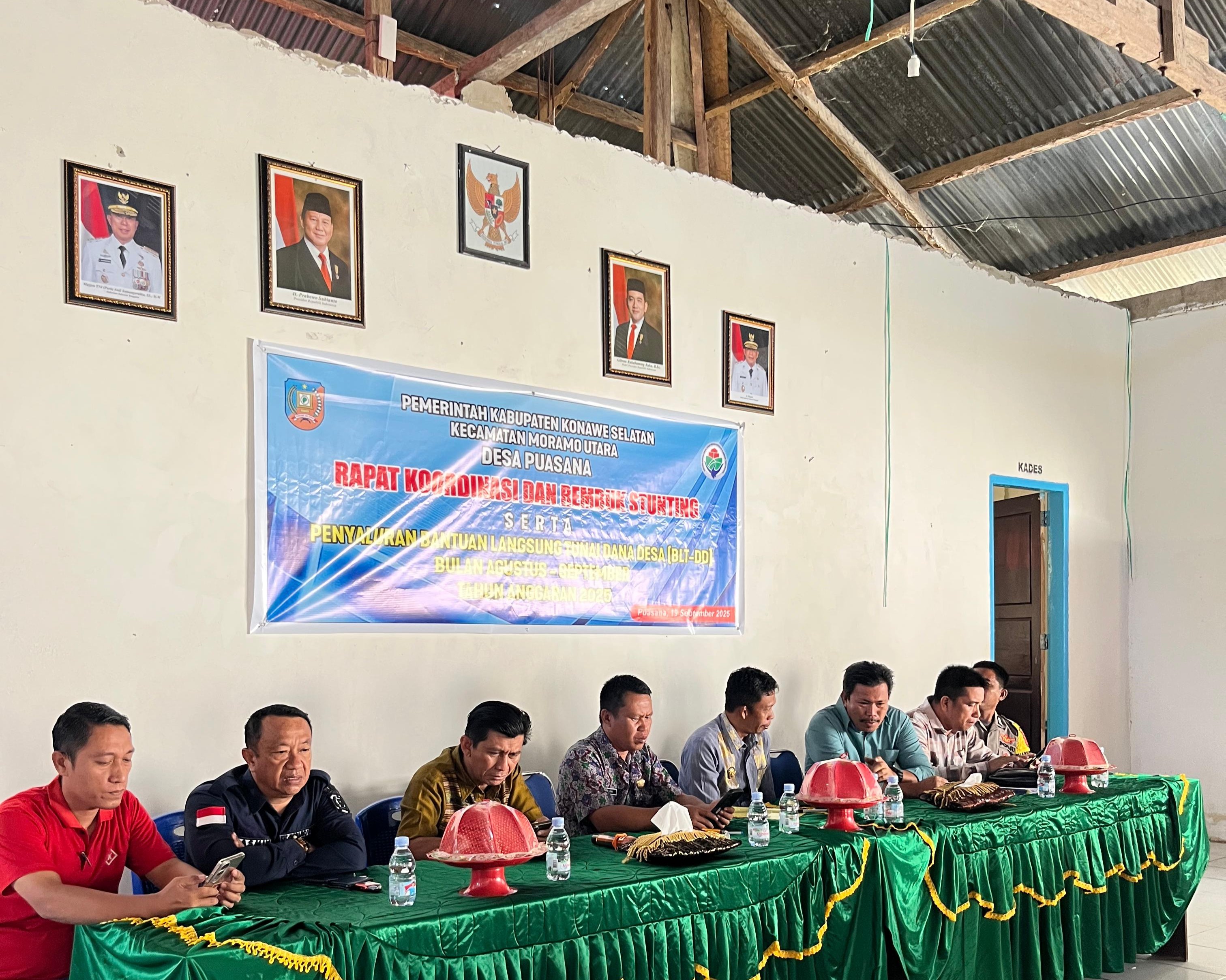 Rembuk warga Desa Puasana